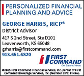 First Command District Advisor Sponsorship Banner